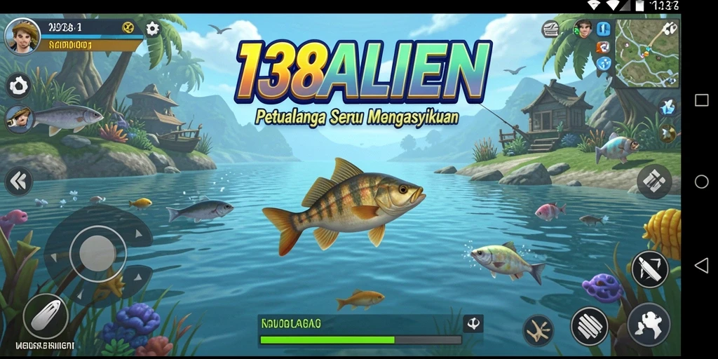 Tangkapan ikan besar dalam gameplay 138ALIEN yang seru.