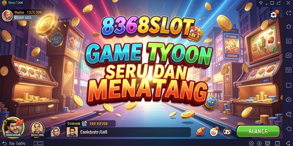 Screenshot gameplay 8368SLOT yang menunjukkan momen strategis dalam permainan Tycoon.