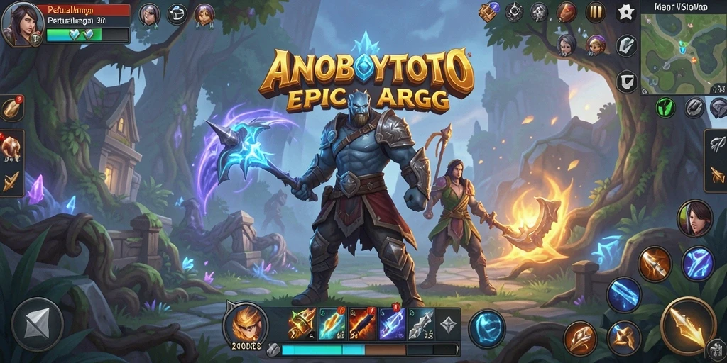 Tampilan gameplay ANOBOYTOTO yang mendebarkan dan penuh aksi.