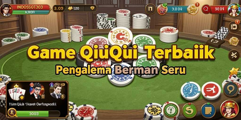 Tampilan gameplay menarik dari INDOSLOT303 QiuQiu yang seru.