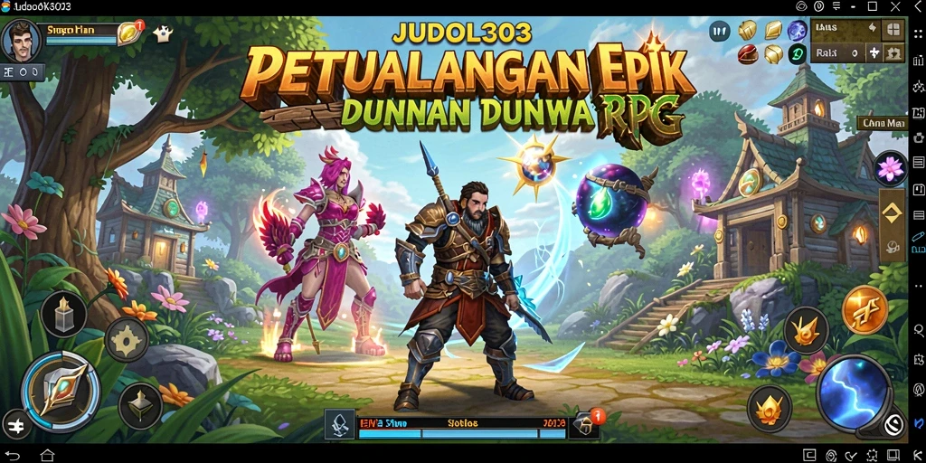 Tampilan gameplay JUDOL303 yang menarik dan penuh aksi.
