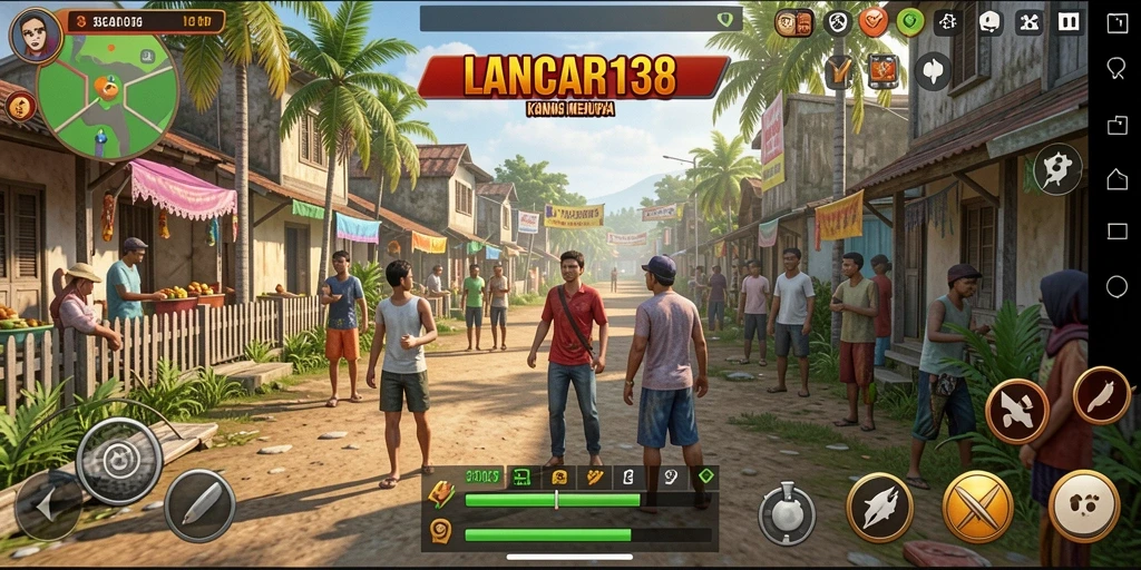 Tampilan gameplay yang menarik dan menawan dari LANCAR138.