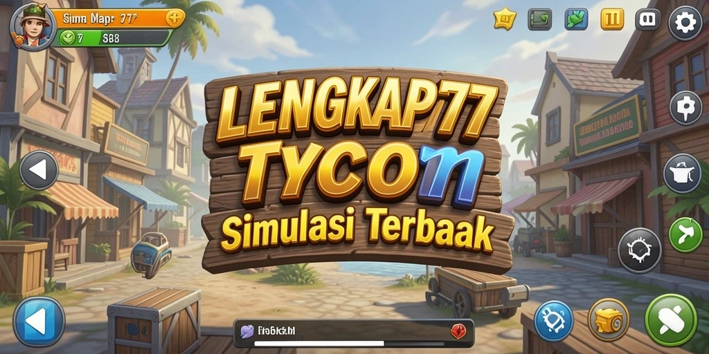 Tampilan gameplay LENGKAP777 yang menarik dalam membangun kerajaan bisnis.