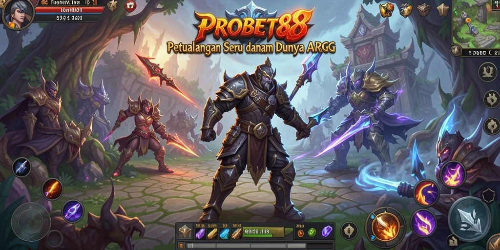 Tampilan gameplay ARPG yang memukau dan dinamis.