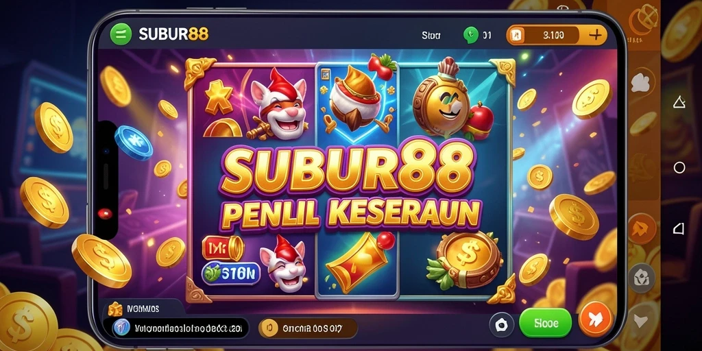 Tampilan gameplay SUBUR88 yang menarik dan penuh warna.